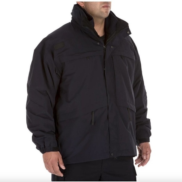 5.11 Tactical Parka Public Service Hooded Jacket Navy Blue Sz XXL - Picture 1 of 8